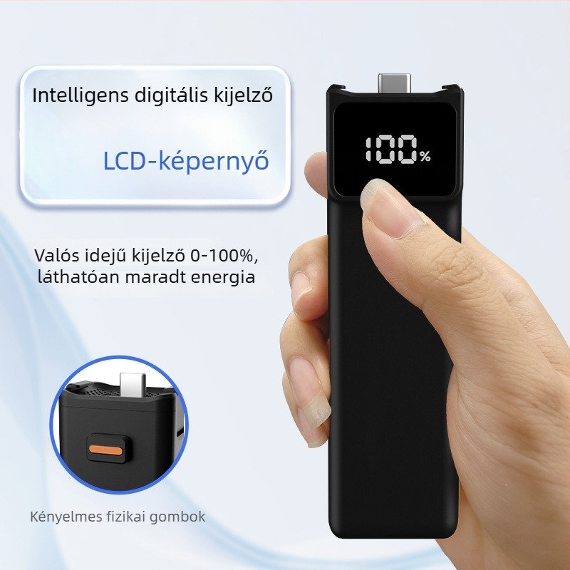 DJI Pocket 3 akkumulátoros fogantyú — ABS ház, 3C tanúsítvány