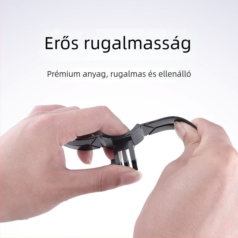 Motorkerékpár sisak állvédő tartó GoPro Hero11/10/12 és DJI Osmo Action számára – integrált sisaktartó
