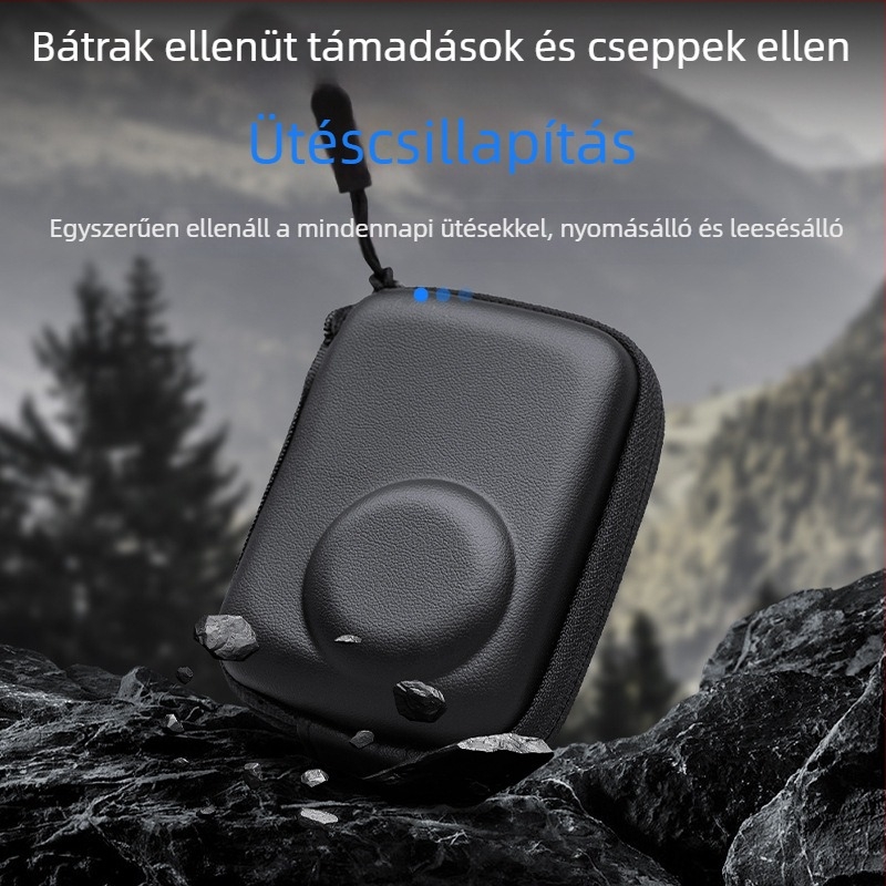 DJI Action6 tároló táska – EVA tok, kompakt, hordozható sportkamera kiegészítő készlet