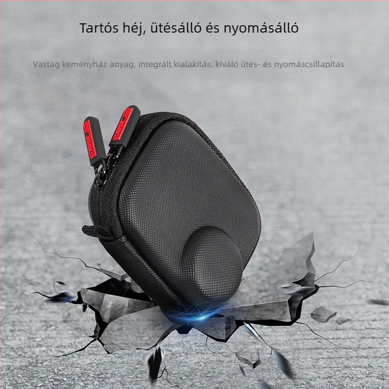 Startrc DJI Osmo Nano tárolótáska — PU anyag, kompatibil Osmo Nano-val, tartalmaz akasztó pántot és karabínt, modell 12220003