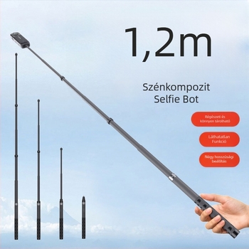 Szénszálas selfie bot általános használatra