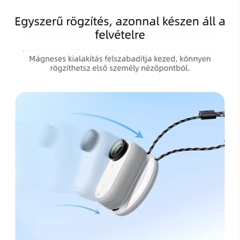 Shadow Stone mágneses kötél Insta360 GO3 mellkasra szereléshez