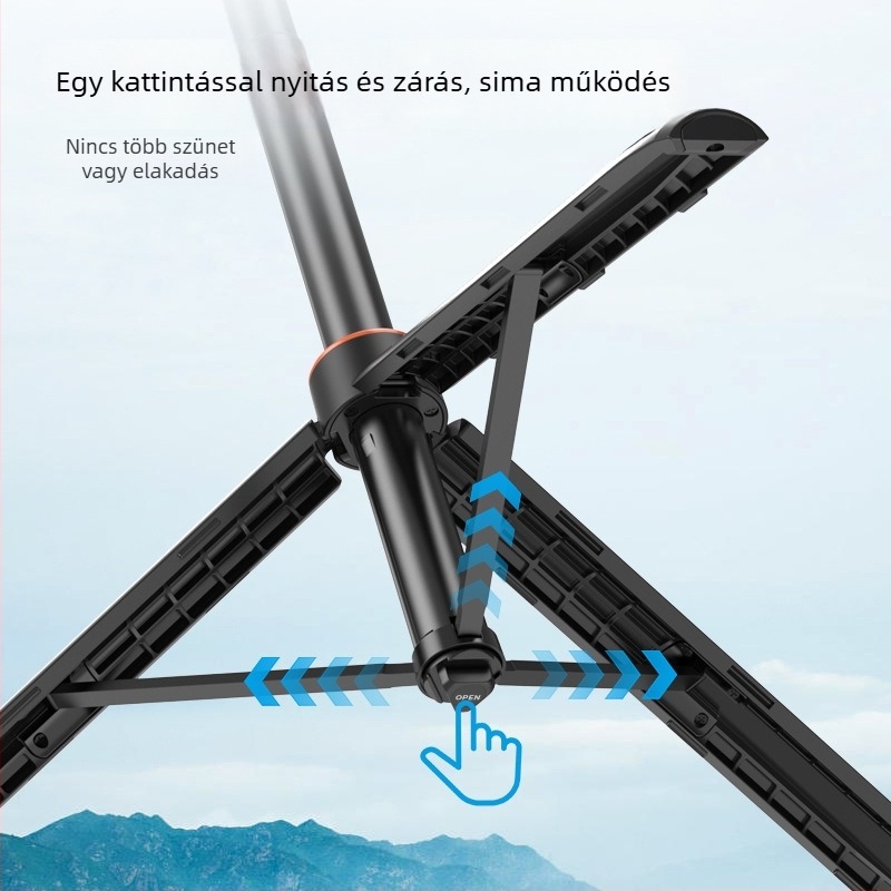 Vrig Akciókamera Selfie Stick TP-21 — Univerzális sportkamerákhoz, Műanyag