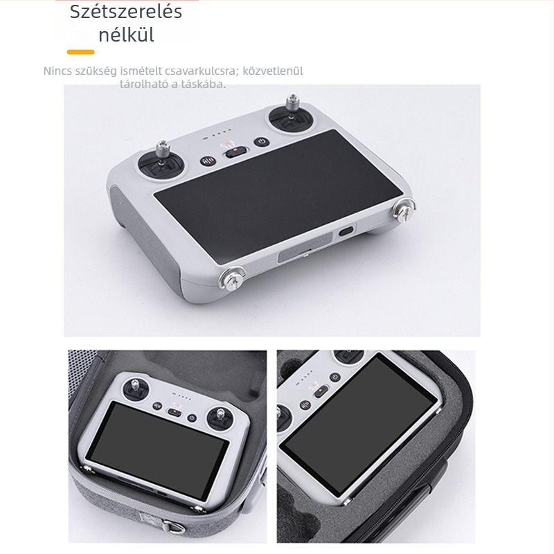 Brdrc nyakpánt DJI Mini 3 Pro / Mavic 3 RC Pro képernyővel – anyag: poliészter-pamut + mikroszálas bőr, Modell kód: Ewb9387, logó nyomtatás: minimum 500