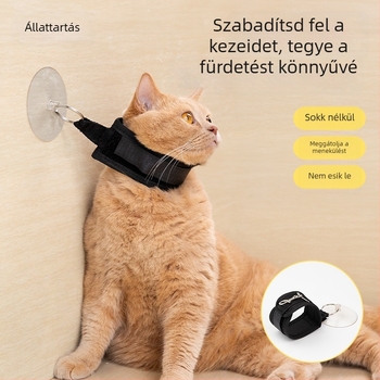 Kutyafürdető tartó – nylon fürdetéshez, anti-karcolás, anti-manipuláció, Qi oh márka, 100 db a dobozban