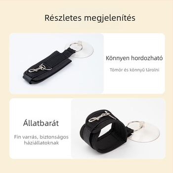 Kutyafürdető tartó – nylon fürdetéshez, anti-karcolás, anti-manipuláció, Qi oh márka, 100 db a dobozban