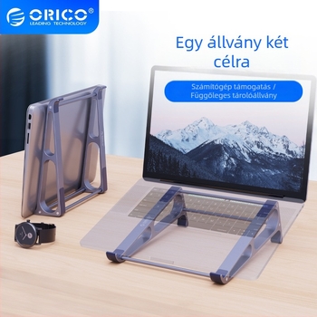 Orico MA-13 Laptopállvány – összecsukható, alumínium ötvözet, függőleges tartó, hűtés