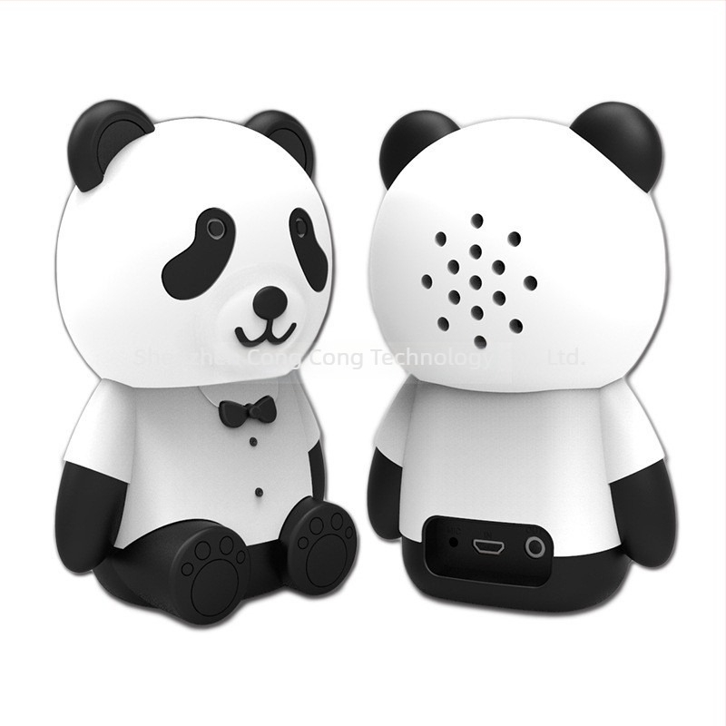 Kreatív Bluetooth hangszóró személyre szabott 3D-s dizájnnal, mini PVC-szilikon figura
