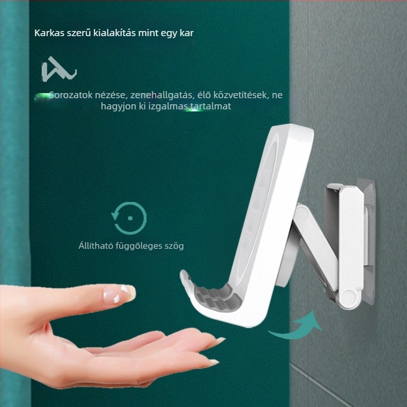 AQo B86 forgó tablet-tartó iPad 2/3/4 és iPad Mini számára — OEM, minta- és képtestreszabás, tömeg 125 g