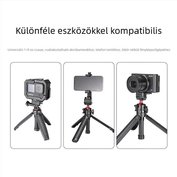 Insta360 X5/4/3/2-kompatibilis gyorskioldó lemez és alap, alumíniumötvözet, sportkamera-kiegészítő