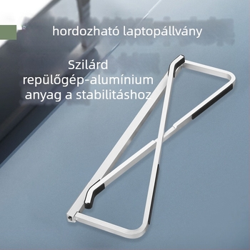 Összecsukható notebooktartó alumínium ötvözetből, hűtési funkcióval, Xiaomi hordozható gaming laptopokhoz