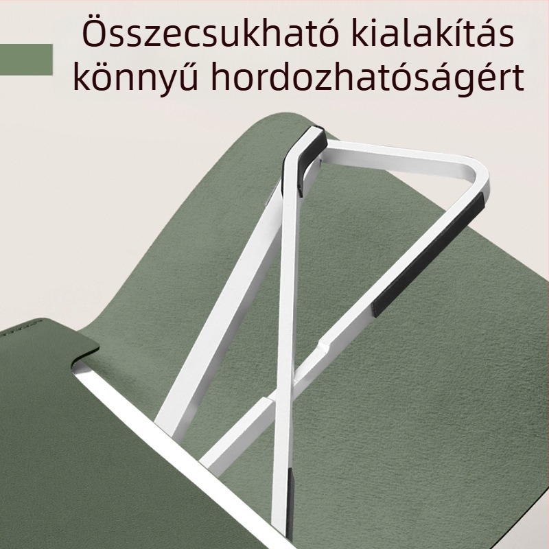 Összecsukható notebooktartó alumínium ötvözetből, hűtési funkcióval, Xiaomi hordozható gaming laptopokhoz