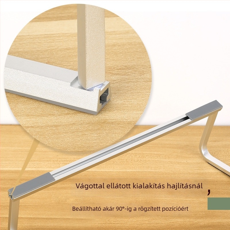 Összecsukható notebooktartó alumínium ötvözetből, hűtési funkcióval, Xiaomi hordozható gaming laptopokhoz