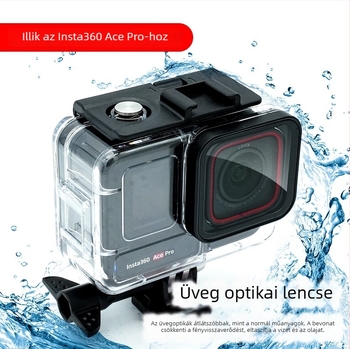 Beizhen 2040 Vízálló merülőház Insta360 Ace Pro-hoz – PC + rozsdamentes acél + üveg, 40 m mélység, Kompatibilis Insta360 Ace Pro