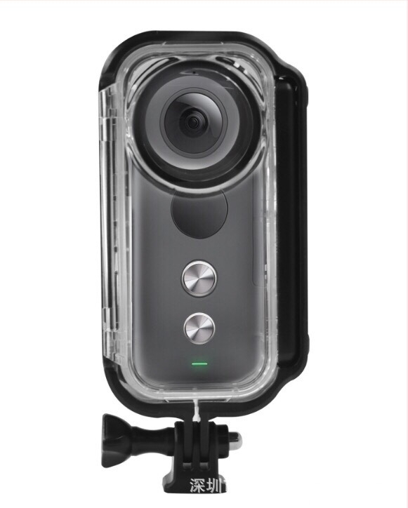 Insta360 ONE X vízálló ház: 30 m-ig vízálló, optikai üveg + PC anyag, kompatibilis az Insta360 ONE X-szel, testreszabható logó