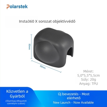 TPU objektívvédő sapka Insta360 X5/X4/X3 kamerákhoz — Polarstek Sx-06