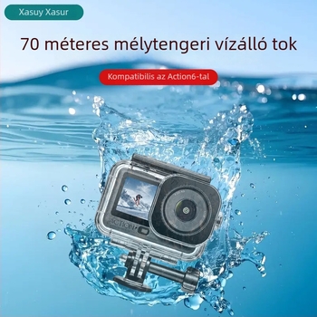 DJI Action6 45 m vízálló merülő tok — védőhéj és tartozékok