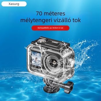 DJI Action6 45 m vízálló merülő tok — védőhéj és tartozékok