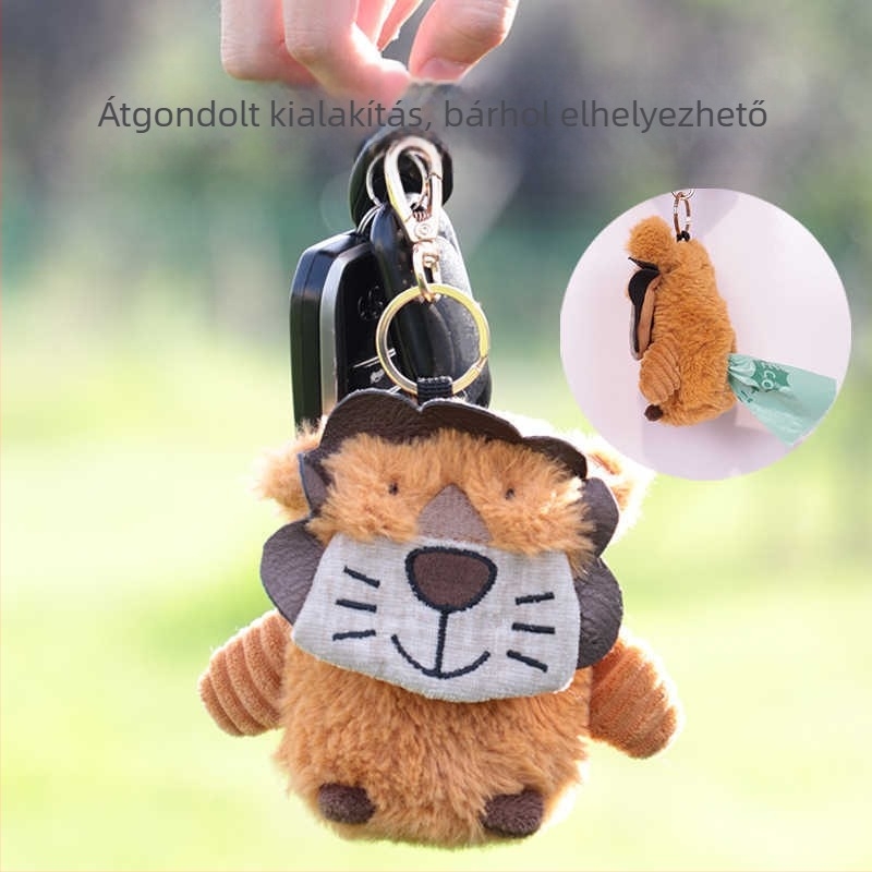 Expensive plüss anyagú egyszer használatos ürüléket zacskó kutyák és macskák számára, rol-stílus, plüss anyag, normál vastagság