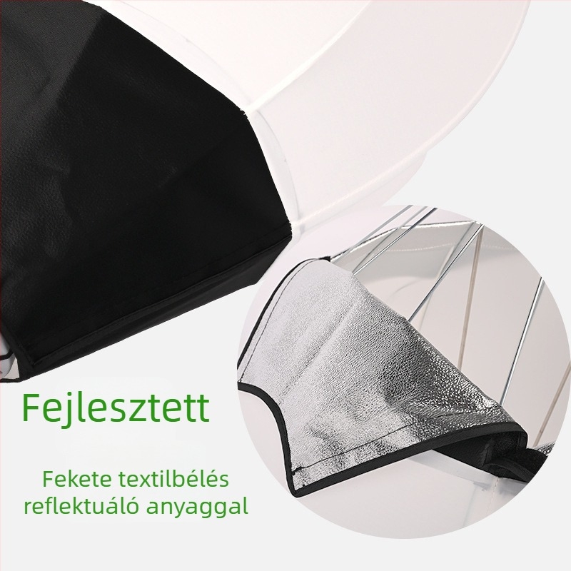 Élő közvetítéshez állvány gömb alakú soft light fejjel, 300W, 220V, egykamerás