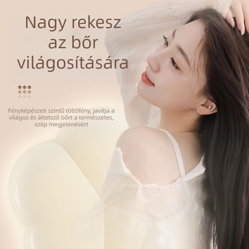 Mini telefonos szelfivillogító lámpa – három színhőmérséklet, 3W, 5V, ABS+PS, TL-001