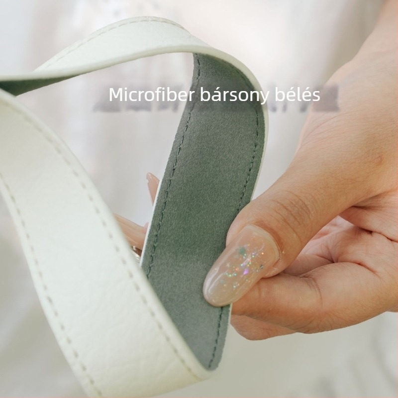 Qingjia PU bőr csuklópánt Pu01 – kompatibilis tükör nélküli és DSLR kamerákkal, egyszerű és strapabíró