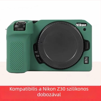 Nikon Z30 szilikon kamera tok, kopásálló, clutch stílusú védő táska tükör nélküli kamerához