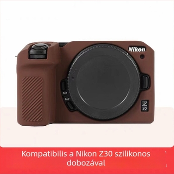 Nikon Z30 szilikon kamera tok, kopásálló, clutch stílusú védő táska tükör nélküli kamerához