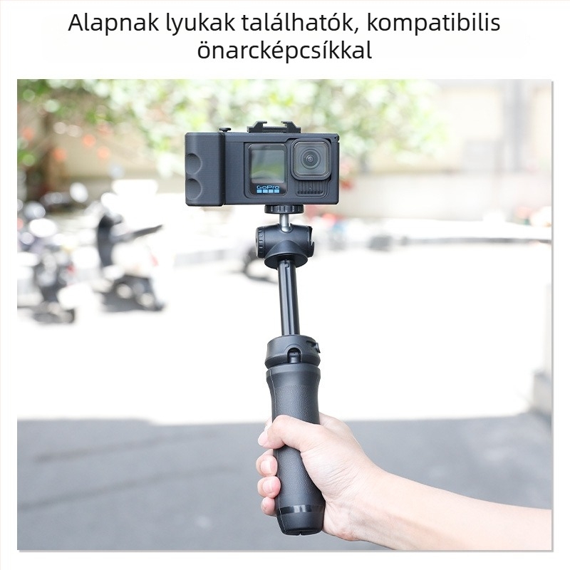 DSLR-stílusú fogó adapterrel és gyorskioldó tartóval GoPro 9–13-hoz