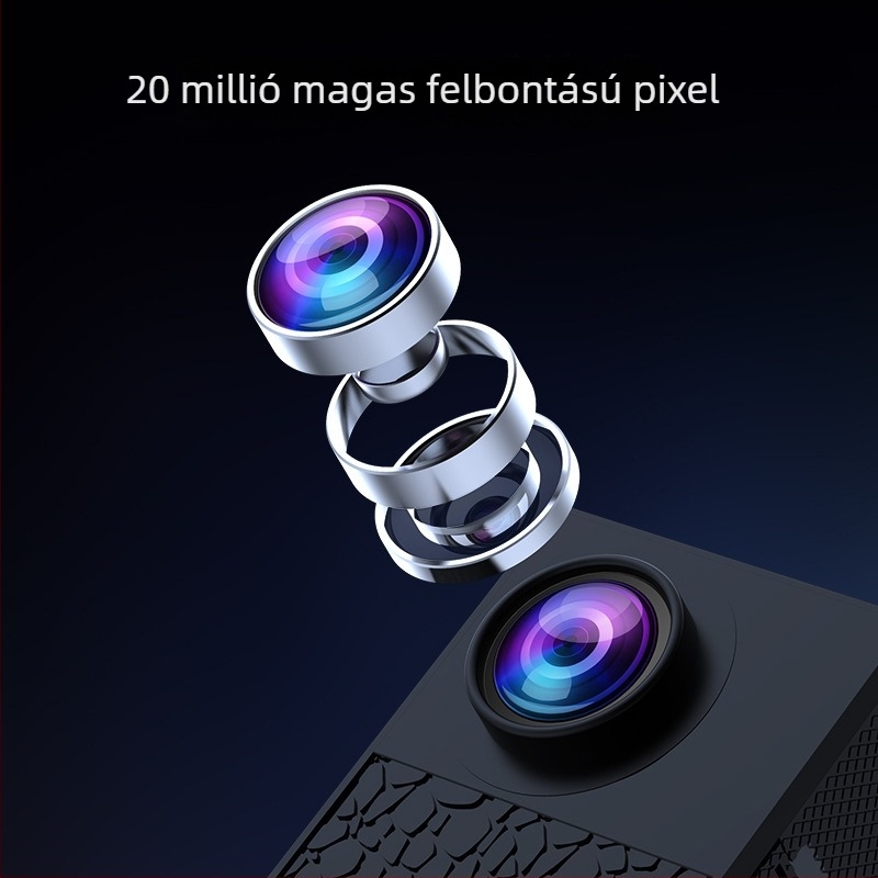 4K sportkamera stabilizálással, vízálló, Wi‑Fi, 12MP