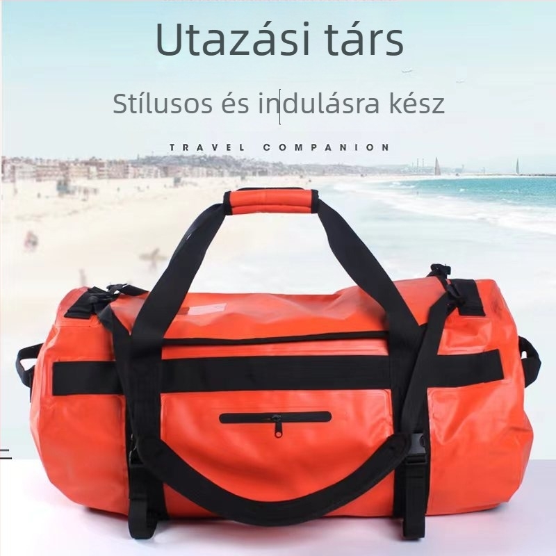 Nagy kapacitású vízálló táska kültéri használatra, sporthoz, utazáshoz és vitorlázáshoz