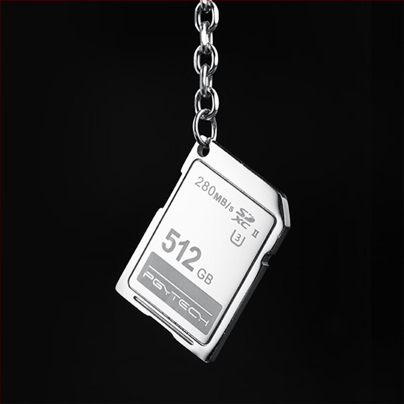 PGYTECH SD Word Wrench Keychain — kamera gyorskioldó eszköz titánacélból