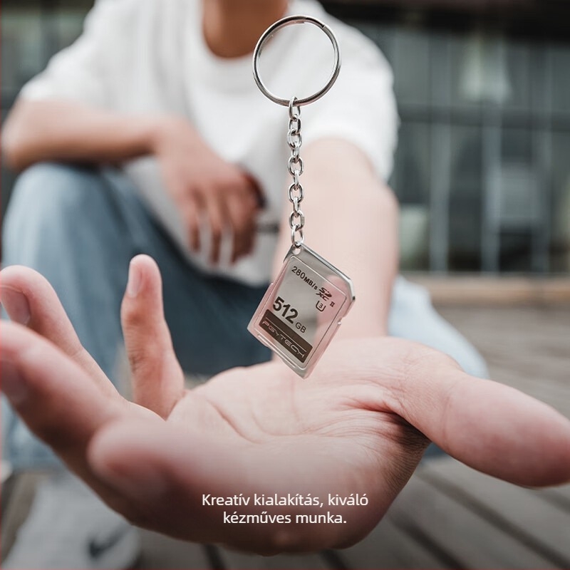 PGYTECH SD Word Wrench Keychain — kamera gyorskioldó eszköz titánacélból