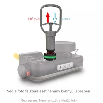 VPS-100 vákuumos szivárgás-detektáló rendszer búvárhéjhoz kamerával – alumíniumötvözet + PC, terhelhetőség <2 kg, tömege 0,3 kg