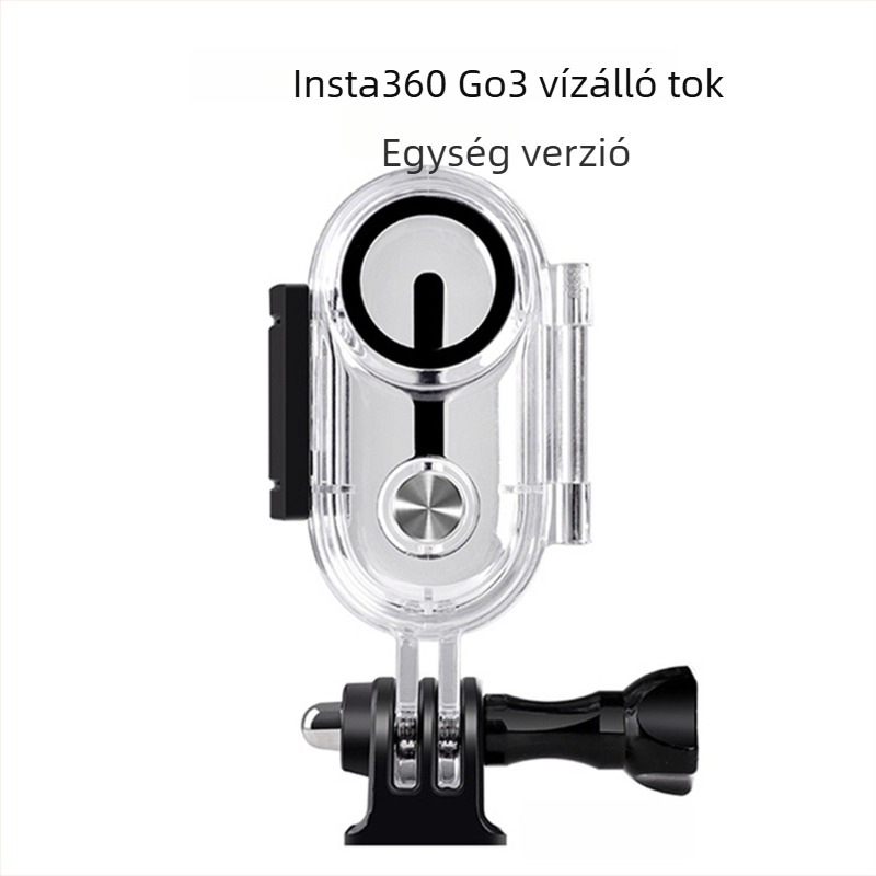 Insta360 Go3/Go3 S vízálló védőhéj — Anyag: PC + edzett üveg + rozsdamentes acél; Kompatibilis az Insta360 Go3/Go3 S-sel; Testreszabható logó