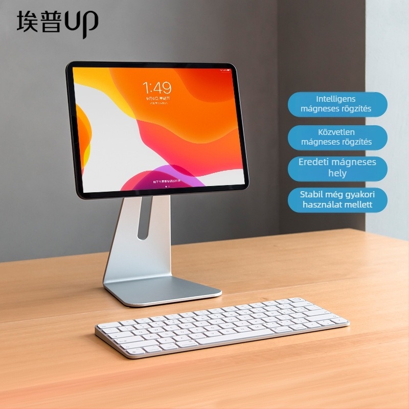 Shengpeng mágneses iPad asztali állvány, összecsukható tartó (Márka: Shengpeng; Modell: Magnetic attraction; Kategória: Tablet PC alap/tartó; Stílus: Összecsukható; Súly: 1,17 kg)