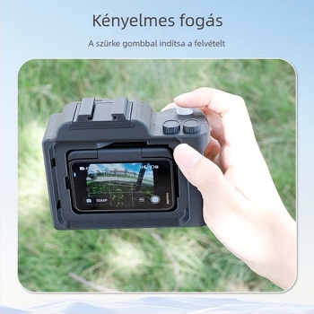 Strange Leaves: Insta360 Go Ultra kézben tartható tartó UV-lencsével, műanyag test