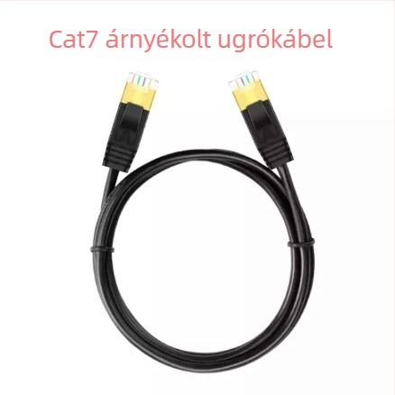 Hikvision Cat6 Gigabit megfigyelő hálózati kábel, 8 magos, 4 pár, dupla árnyékolású, modell DS-1LN5E, beltéri és kültéri használatra