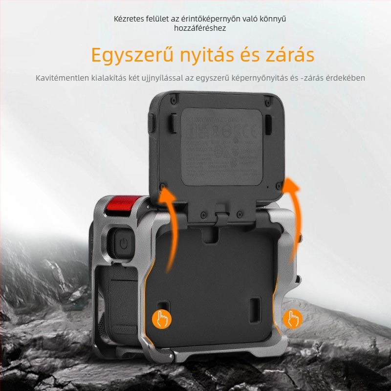 Insta360 Ace Pro 2-hoz alumínium ötvözetből készült védőkeret — Fém Rabbit Cage, 83,8 g, Termékkód AC2002, Kiadás: 2024