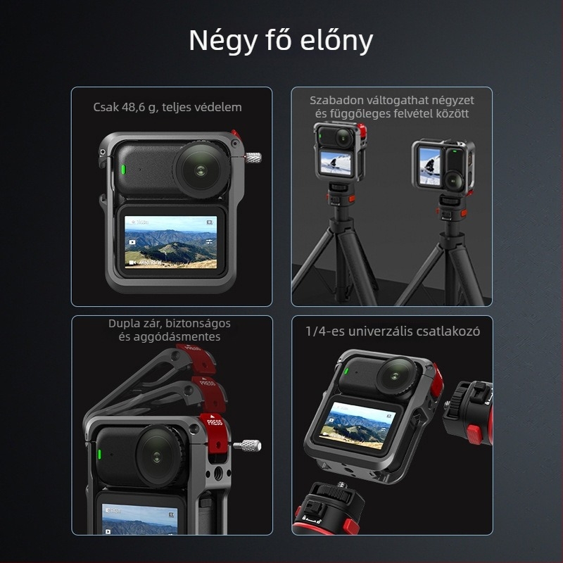Flymile Védőkeret DJI Osmo Nano — Fém Ketrec, Bővítő Keret, Védőház