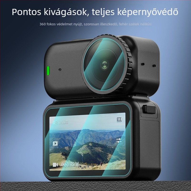 FLYMILE DJI Osmo Nano képernyővédő készlet: edzett fólia + hidrogel fólia