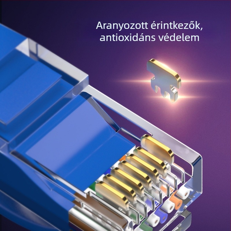 Philips CAT6 árnyékolatlan Ethernet-kábel, 8 maggal, Ø0.5 mm, RJ-45, SWA1946/93