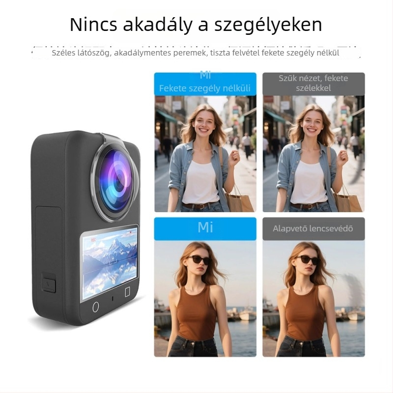 DJI Osmo 360 objektívvédő készlet (Modell: O360 accessories; Tartalmaz: 2 objektívvédő kupak, 2 gyapot párna)
