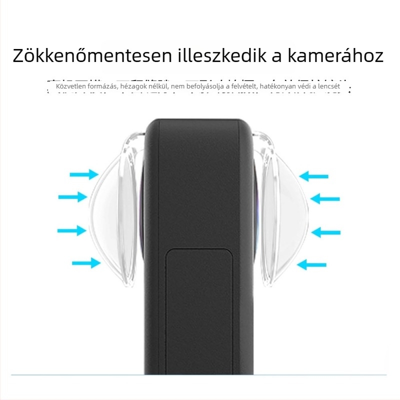 DJI Osmo 360 objektívvédő készlet (Modell: O360 accessories; Tartalmaz: 2 objektívvédő kupak, 2 gyapot párna)