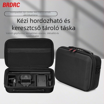 DJI Osmo 360 kamera tároló táska, PC+Lycra anyagú, 501.9 g, tartalmaz keresztpántot