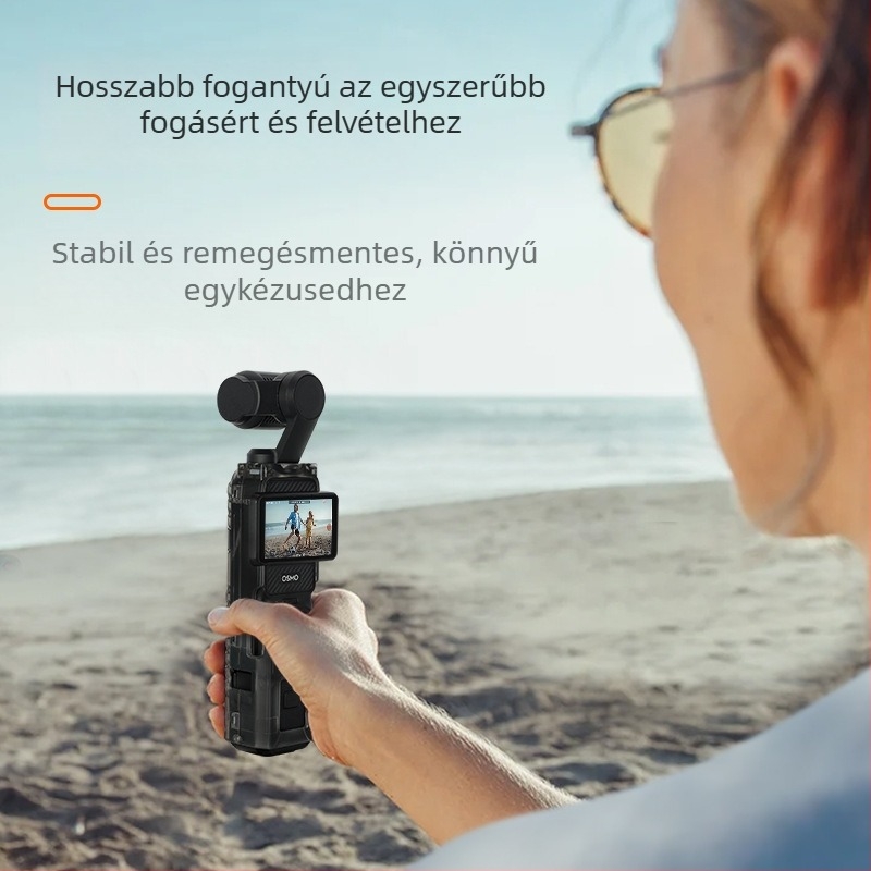Szilikon védőtok Osmo Pocket 3-hoz (POCKET 3) – RCSTQ, tartalmaz védőtokot és pántot