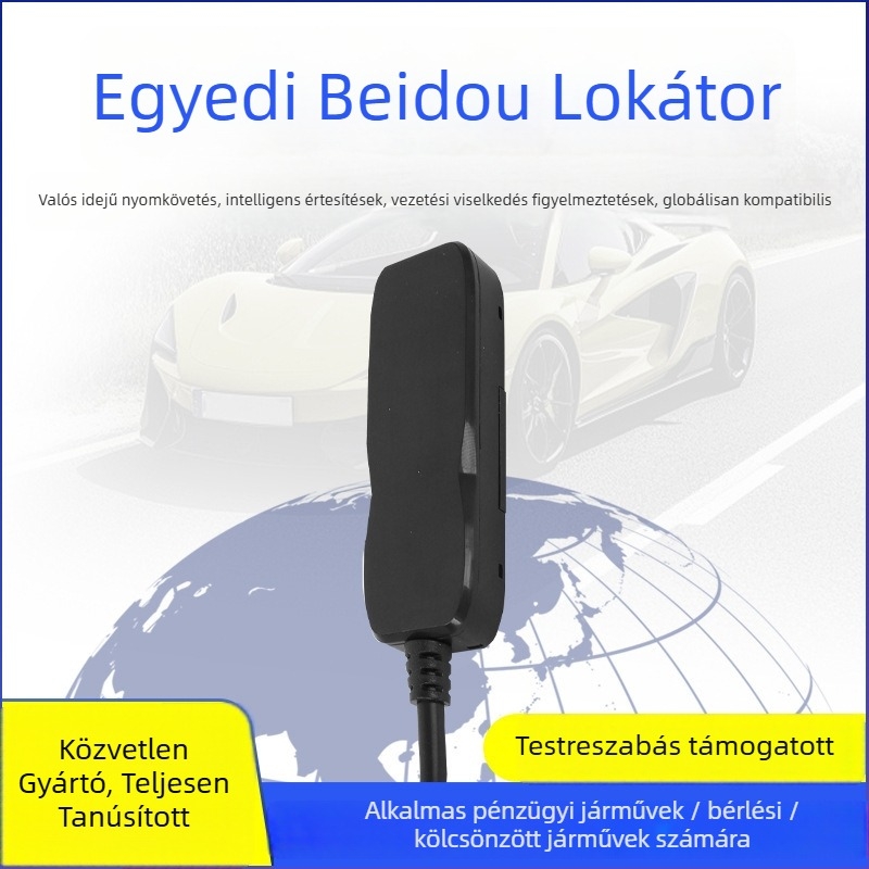 Beidou műholdas GPS-lokátor autókhoz és motorkerékpárokhoz – XC-29 – Pontosság <5 m – Tápellátás 9-90V – Riasztási módok: áramkimaradás, mobilriasztás, geofence, gyorsítás túllépés – Térképek: Amap/Baidu/Tencent/Google