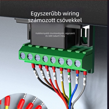 Juxin Vezérlővonal RJ45-hoz 8P8C hibakereső kábel RS232/485-hoz, csavart érpár