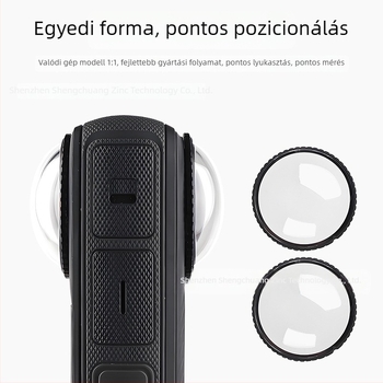 Insta360X4 optikai üvegvédő fedél – Modell 2444-i, üveg/PC opcionális