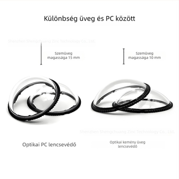 Insta360X4 optikai üvegvédő fedél – Modell 2444-i, üveg/PC opcionális